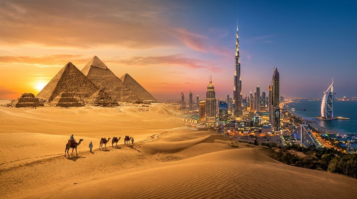 Egypt and Dubai